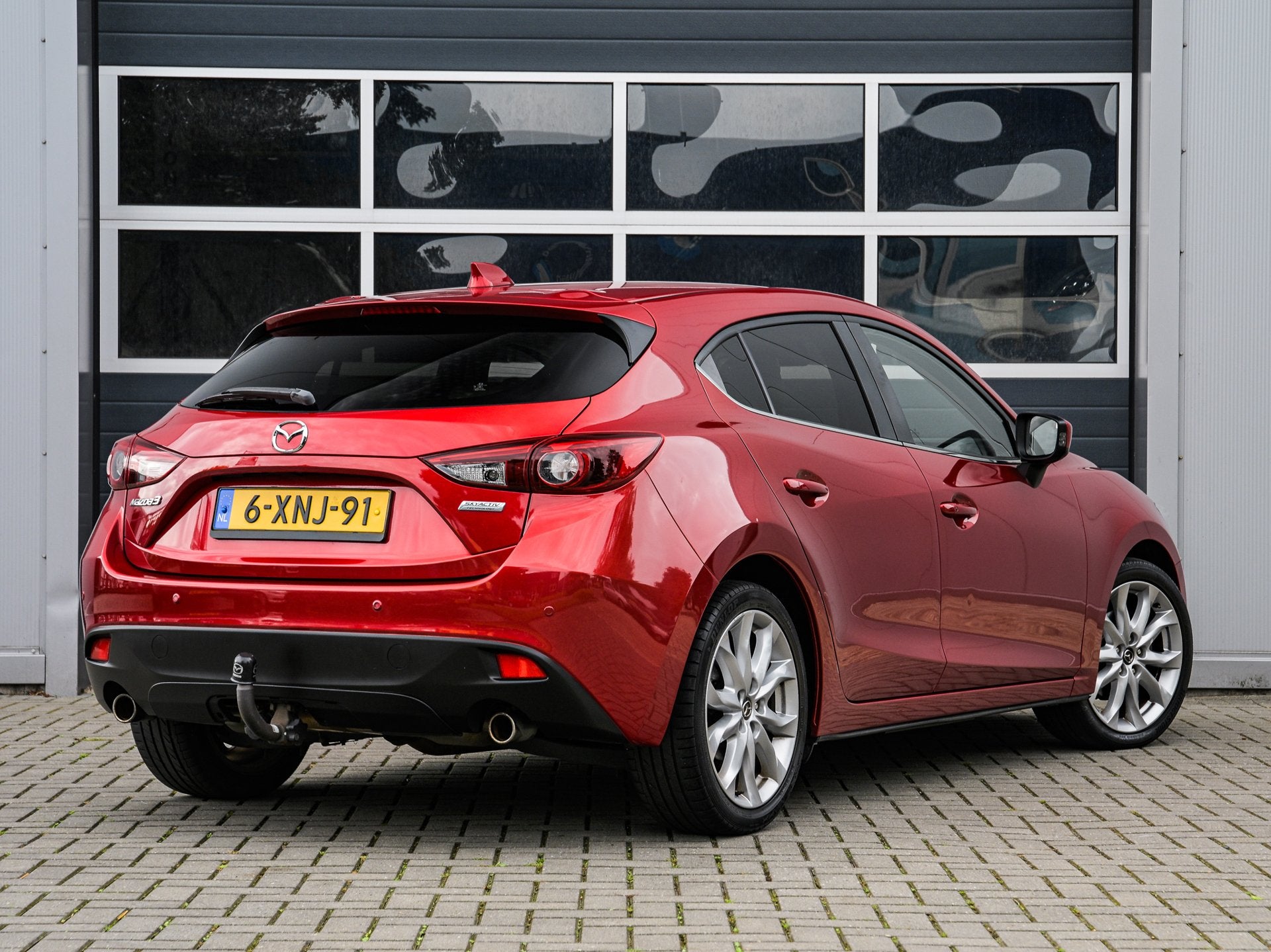Mazda 3 2.0 GT-M | Leder | Xenon | Keyless | Head-up display, Auto's, Voorwielaandrijving, Gebruikt, 4 cilinders, Automatische klimaatregeling