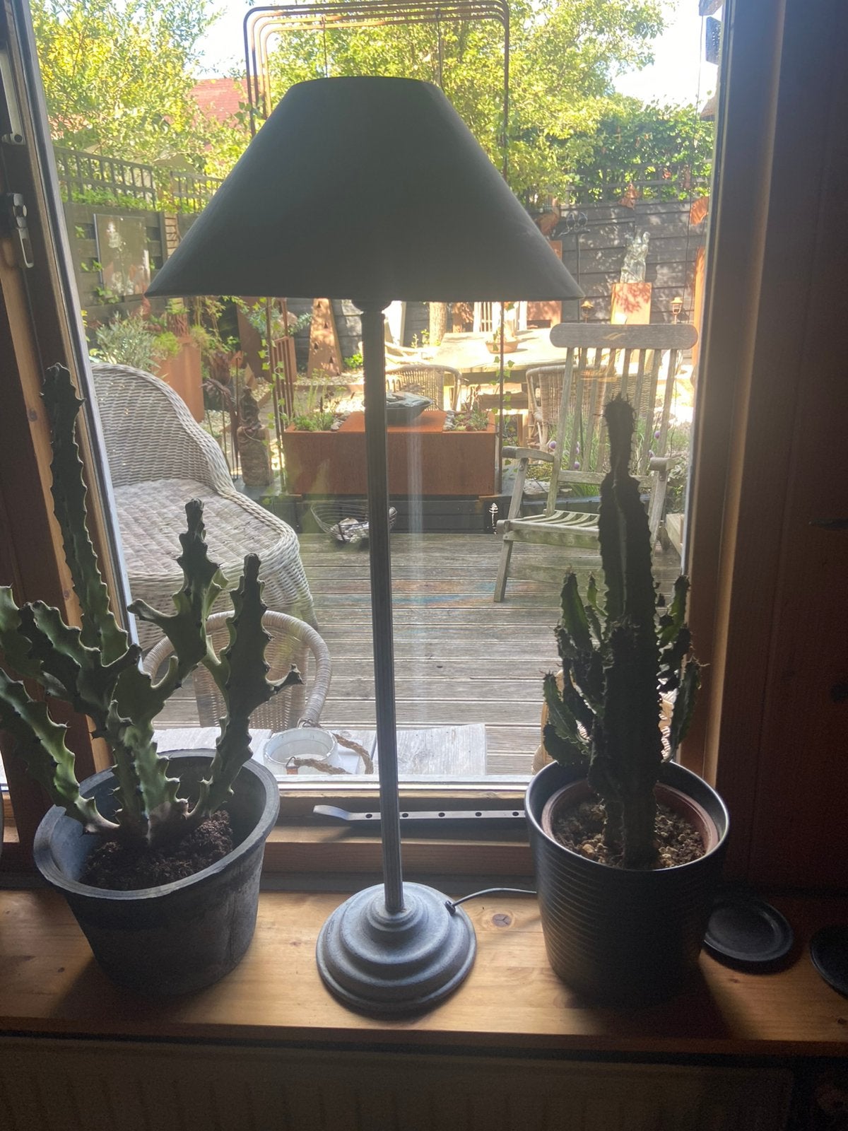 Zinken lamp, Ophalen, Zo goed als nieuw, Minder dan 50 cm
