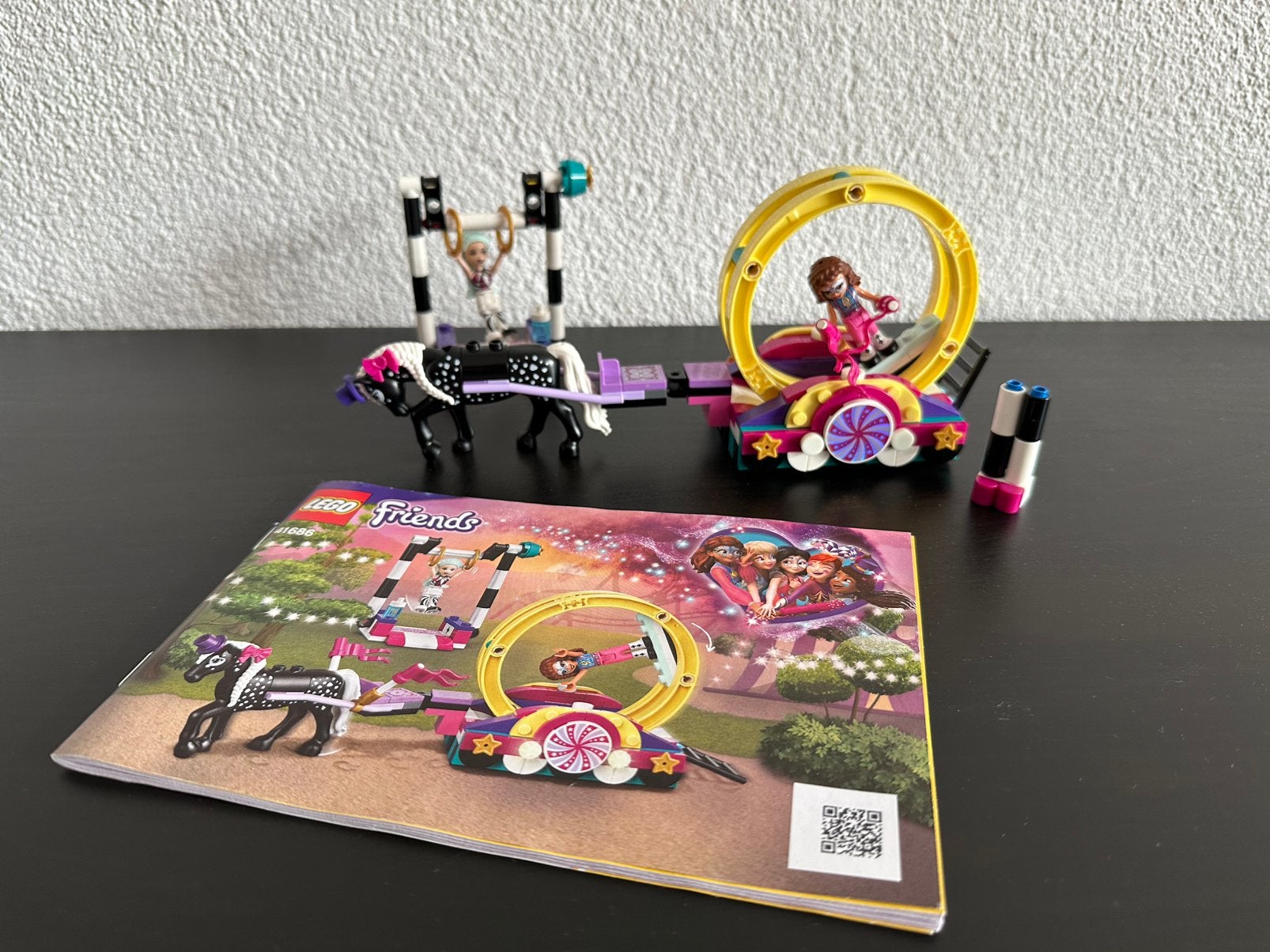 Lego Friends 41686 Magische acrobatiek, Lego, Compleet, Friends, Ophalen of Verzenden
