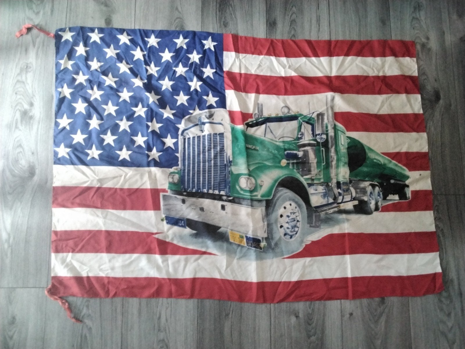 Amerikaanse truck vlag, Ophalen of Verzenden