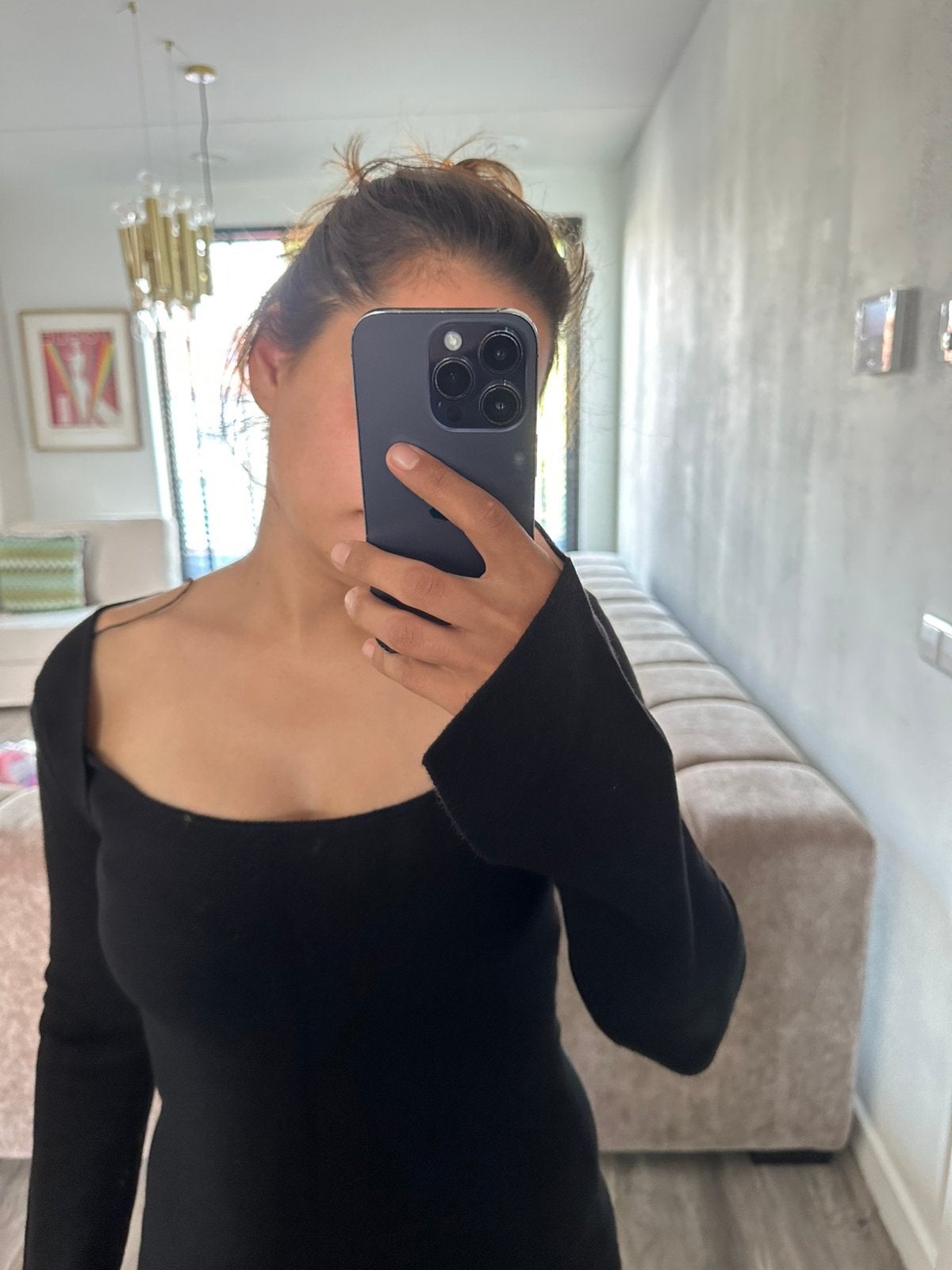Zara jurk zwart S mooie chique stof. Nieuw mooie fit, Kleding | Dames, Zwart, Nieuw, Ophalen of Verzenden, Maat 36 (S)