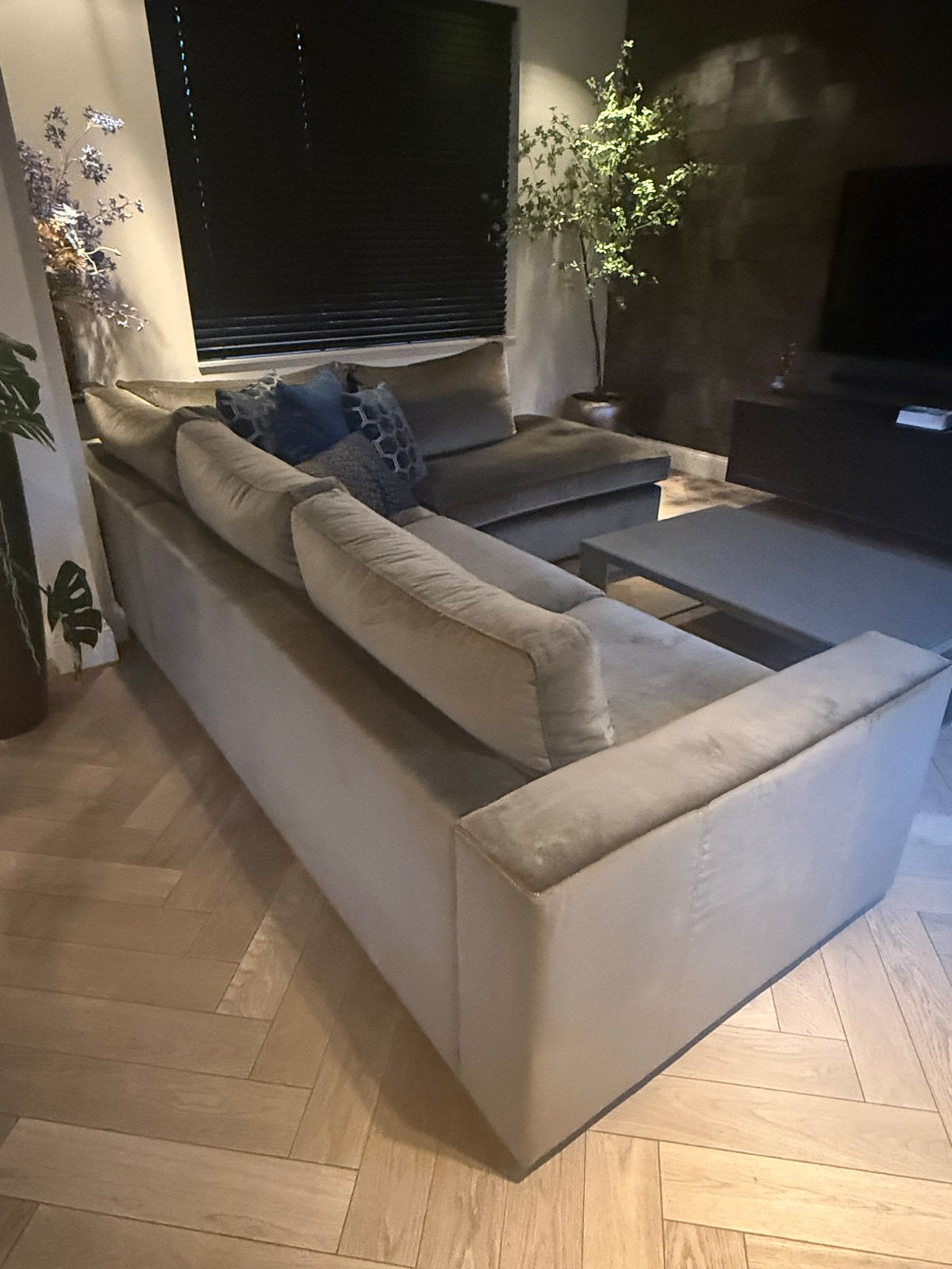 Moderne Hoekbank - Comfortabel en Ruim, Huis en Inrichting, Ophalen, 100 tot 125 cm, Hoekbank, 300 cm of meer