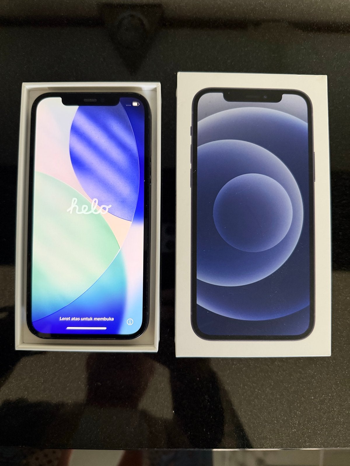 Apple iPhone 12 128GB. Zwart, topconditie! Origineel in doos, Ophalen, 128 GB, Zwart, Zo goed als nieuw