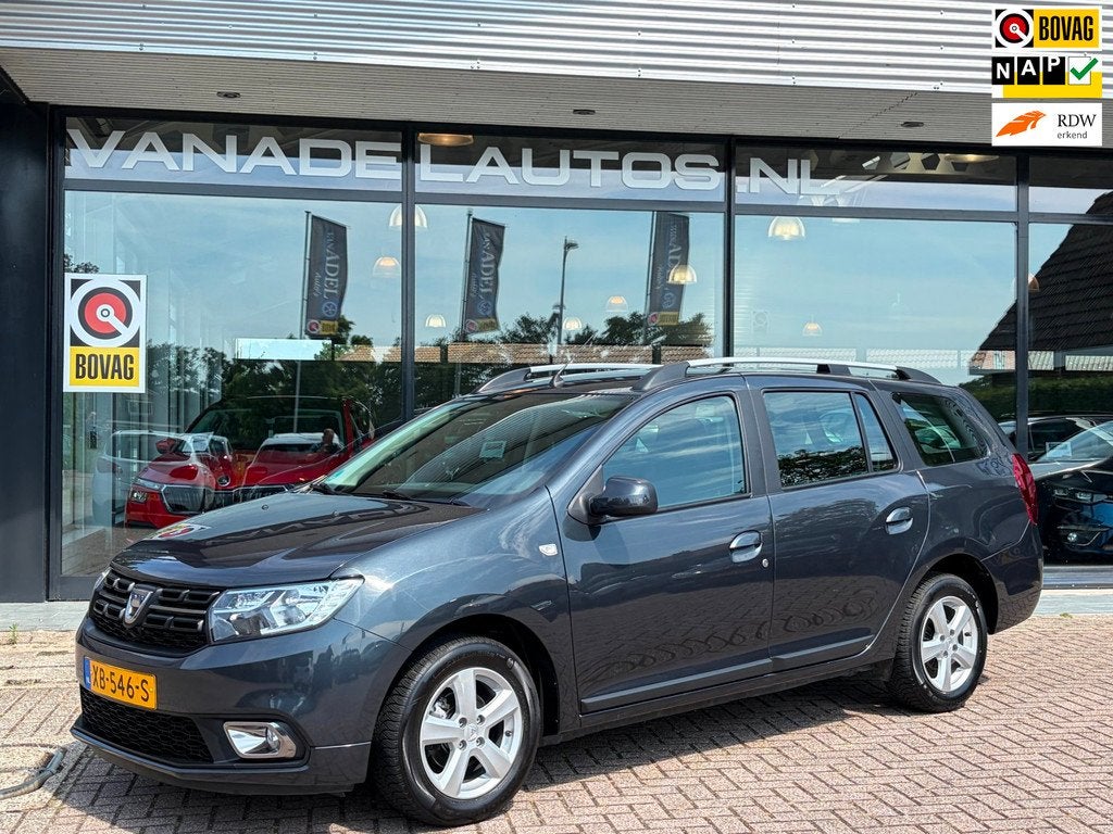 Dacia Logan MCV TCe Royaal Navi Cruise Camera Trekhaak NL-Au, Auto's, Dacia, Voorwielaandrijving, Stof, Gebruikt, Origineel Nederlands