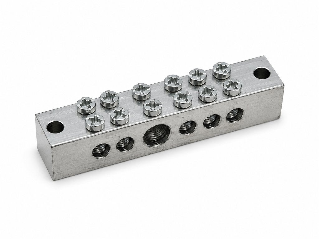 10x Badkamerrail 1 centrale aardrail – 56 mm² en 125 mm², ., Nieuw, Ophalen of Verzenden, .