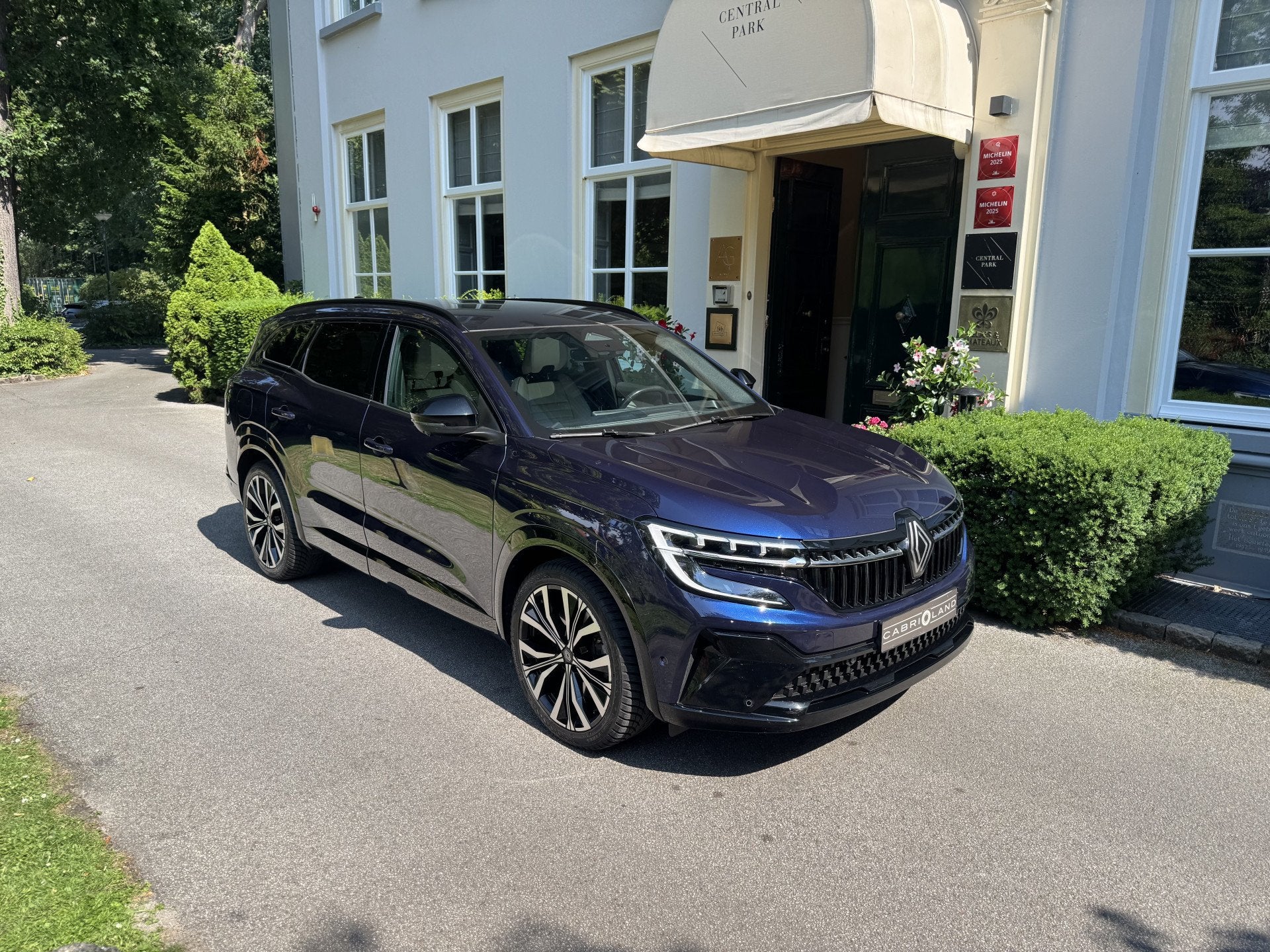 Renault Espace E-Tech full hybrid 200 7p, Memory, H/K, Auto's, Renault, Gebruikt, 1199 cc, Met garantie (alle), Blauw