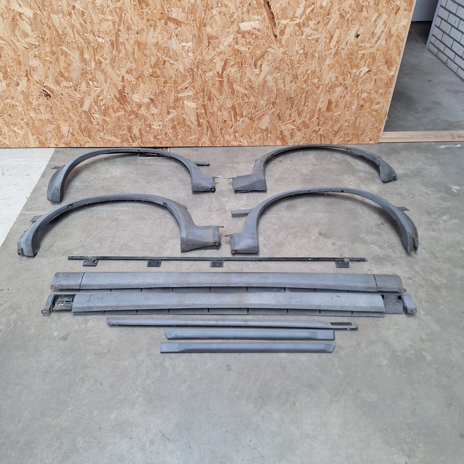 Gti lijsten pakket golf / jetta mk2, Ophalen, Voor, Nvt, Bumper