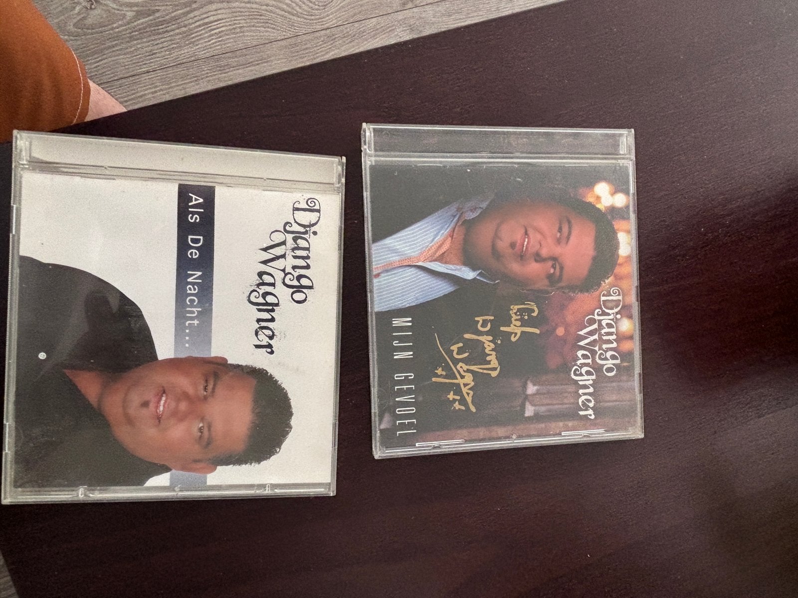 Django Wagner CD's: Als De Nacht... en Mijn Gevoel, Ophalen of Verzenden, Gebruikt, Levenslied of Smartlap