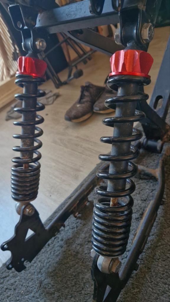 Fatbike achter veren te koop, Ophalen of Verzenden, Gebruikt, Fatbike, Staal