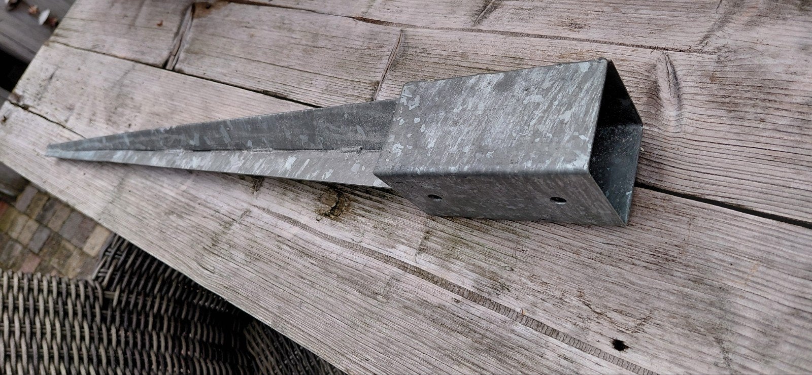 paalhouder, Ophalen, Zo goed als nieuw, 250 mm of meer