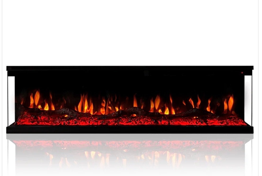 Dutch Fires Mazar 3D Sfeerhaard 91 cm - Nieuw, Ophalen, Nieuw, Inbouwhaard, Elektrische haard