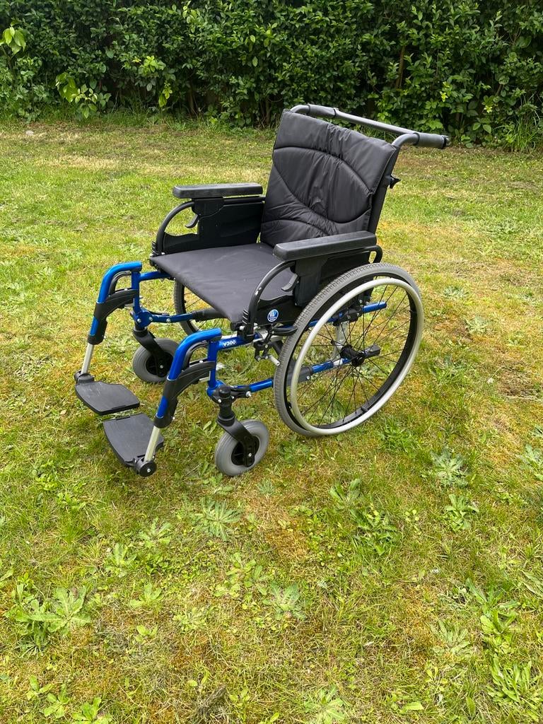 Mooie inklapbare rolstoel te koop, Ophalen of Verzenden, Inklapbaar, Zo goed als nieuw, Duwrolstoel