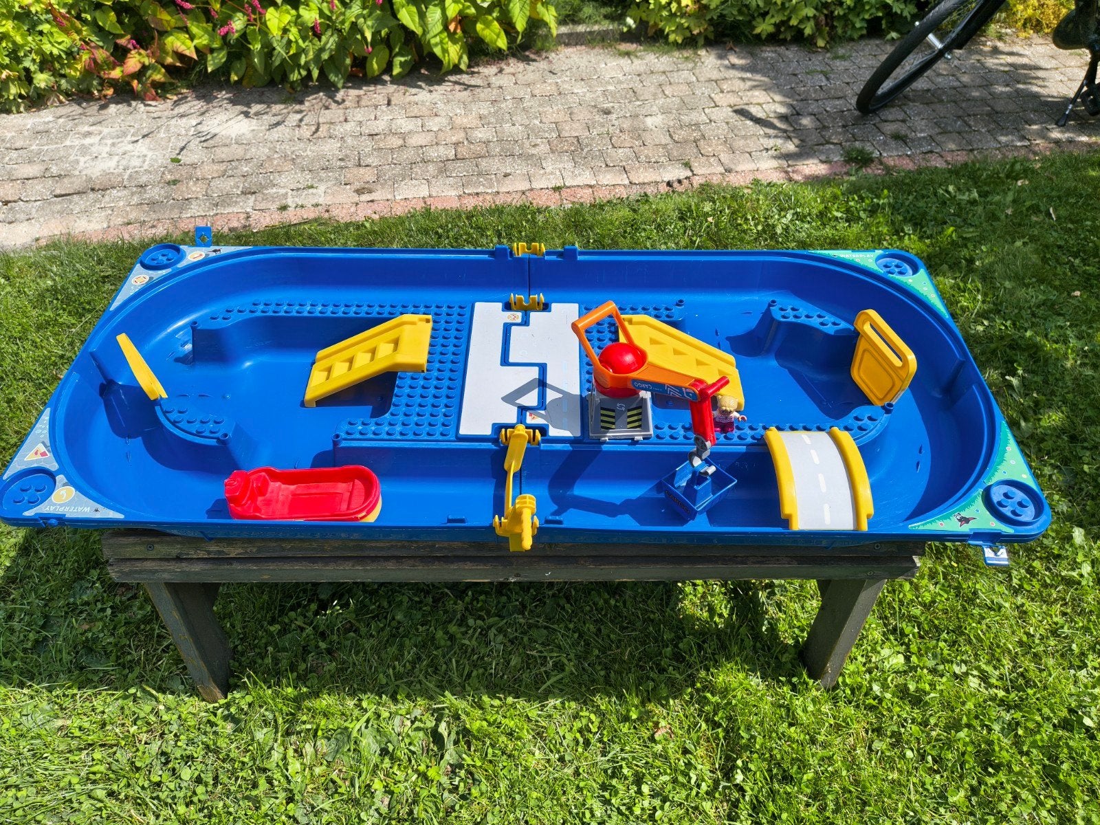Big Waterplay Funland met accessoires, Ophalen, Gebruikt