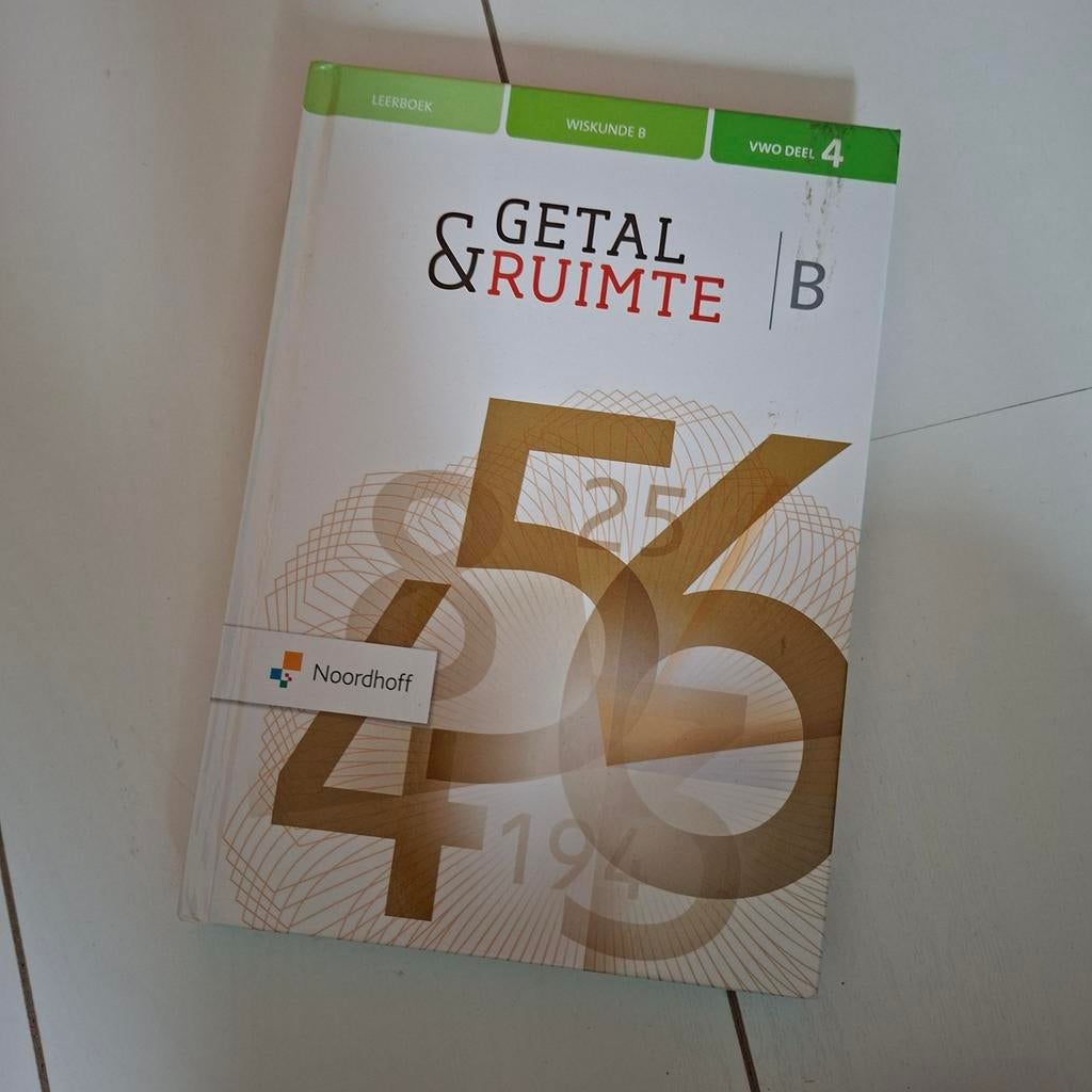 Getal & Ruimte B VWO deel 4 - Wiskunde B Leerboek, Boeken, Gelezen, VWO, Noordhoff, Ophalen of Verzenden