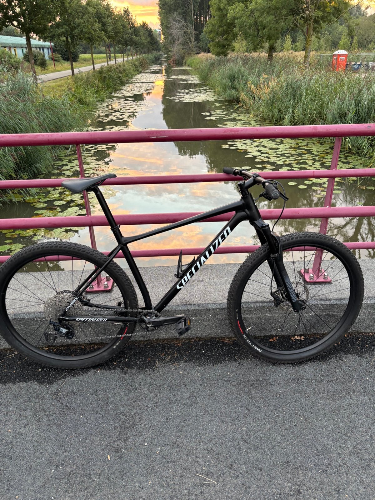 Mountain bike specialized chisel comp XL 2021 Zwart, Fietsen en Brommers, Gebruikt, Heren, 49 tot 53 cm, Schijfrem