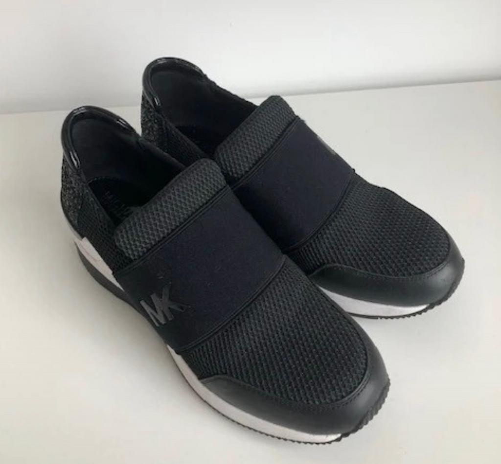Michael Kors trainer sneaker, Verzenden, Zwart, Sneakers of Gympen, Zo goed als nieuw