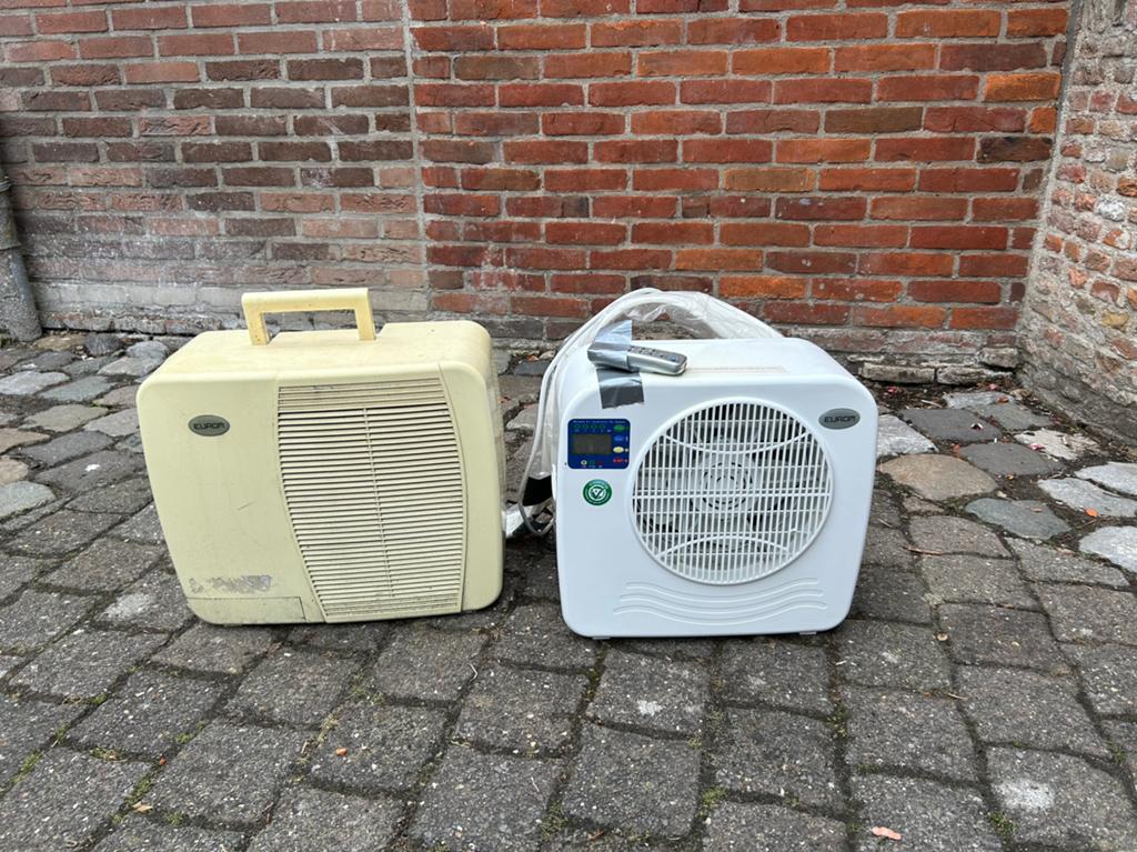 Split Airco camper/caravan/slaapkamer, Timer, Minder dan 60 m³, 3 snelheden of meer, Ophalen of Verzenden