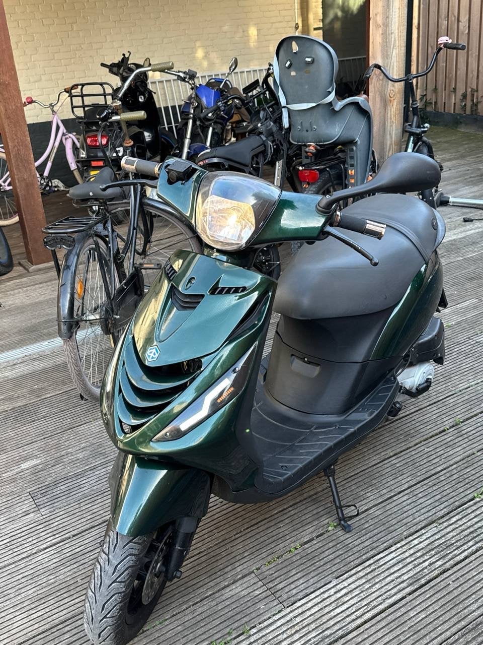 Piaggio Zip 50cc 4-takt, Gebruikt, Maximaal 45 km/u, Zip, Ophalen of Verzenden