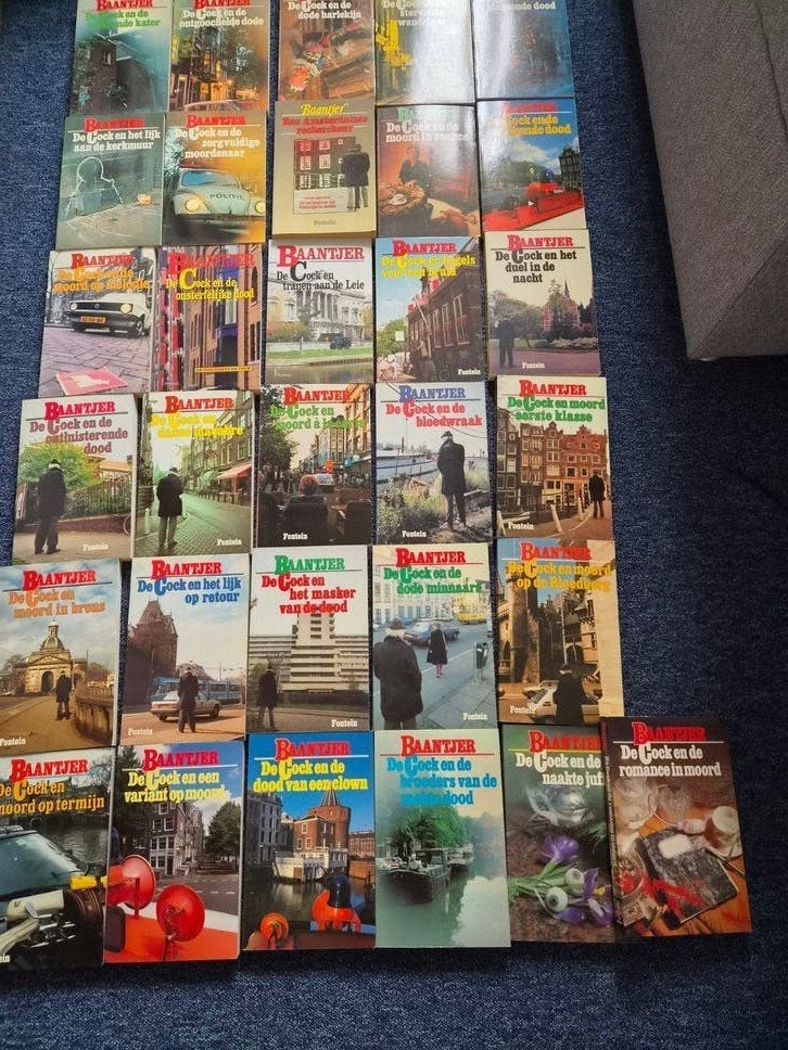 31 Baantjer ( de Cock) boeken, Ophalen of Verzenden