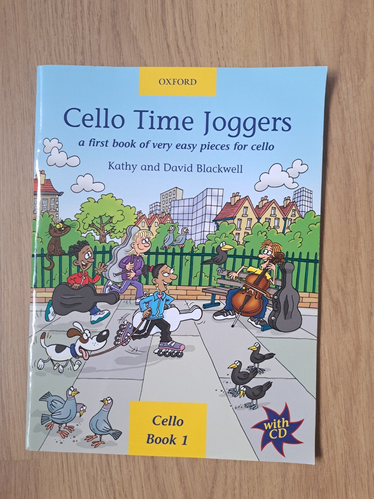 Cello Time Joggers - Boek 1 met CD (Kathy & David Blackwell), Gebruikt, Klassiek, Les of Cursus, Ophalen of Verzenden
