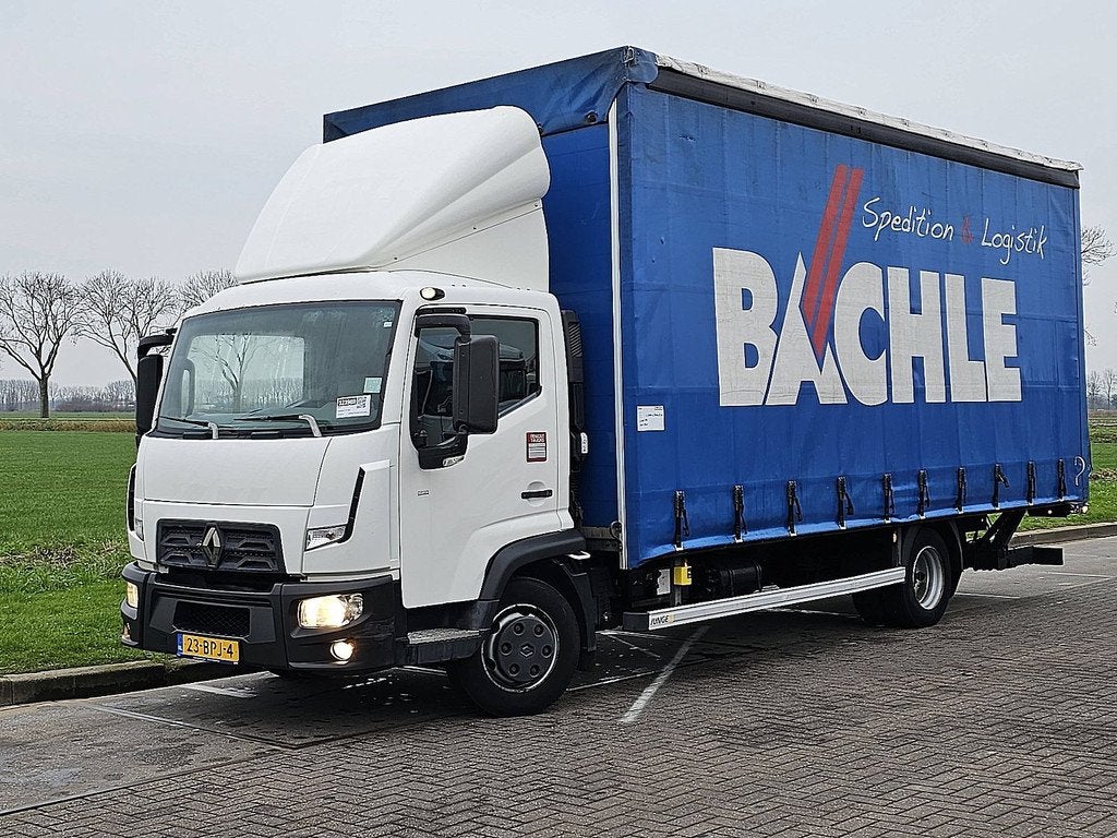 RENAULT D 180 7.49t manual airco, Auto's, Vrachtwagens, Euro 6, Renault, Wit, Bedrijf