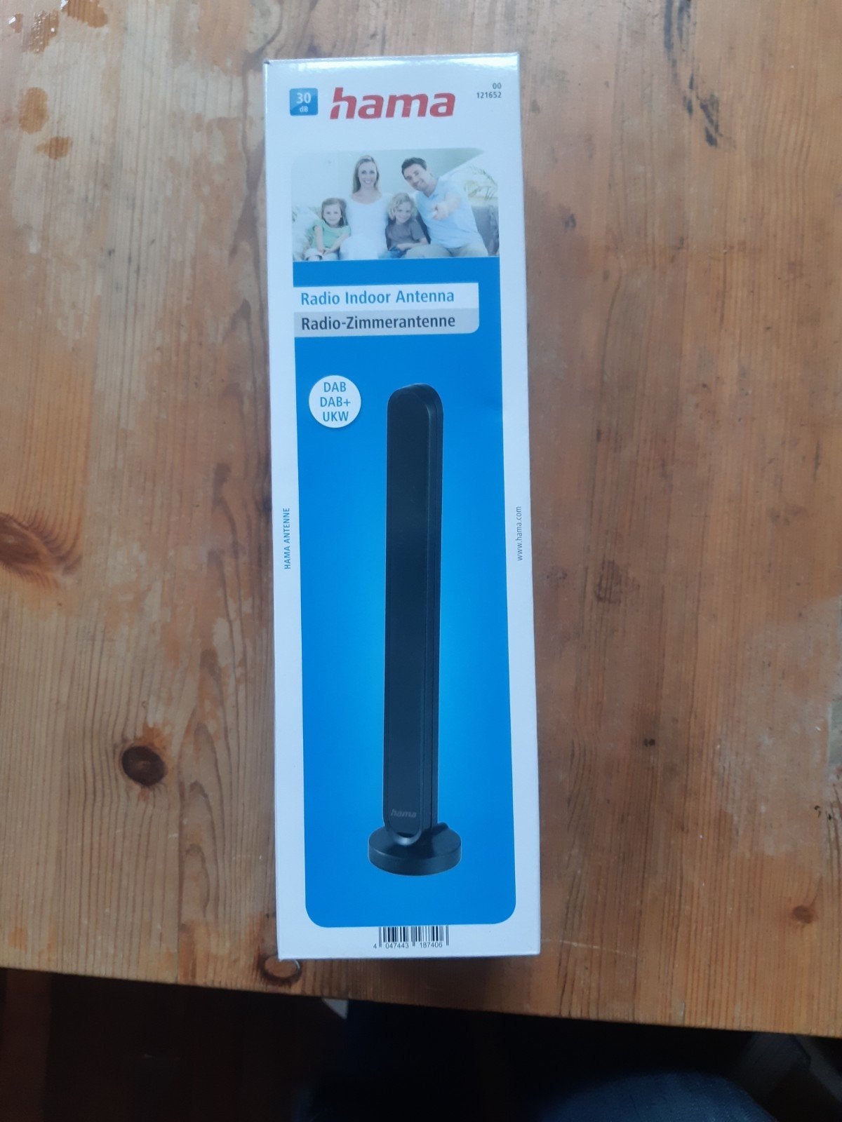 Hama DAB+ / FM Binnenantenne - Nieuw in doos, Ophalen of Verzenden, Nieuw, Antenne
