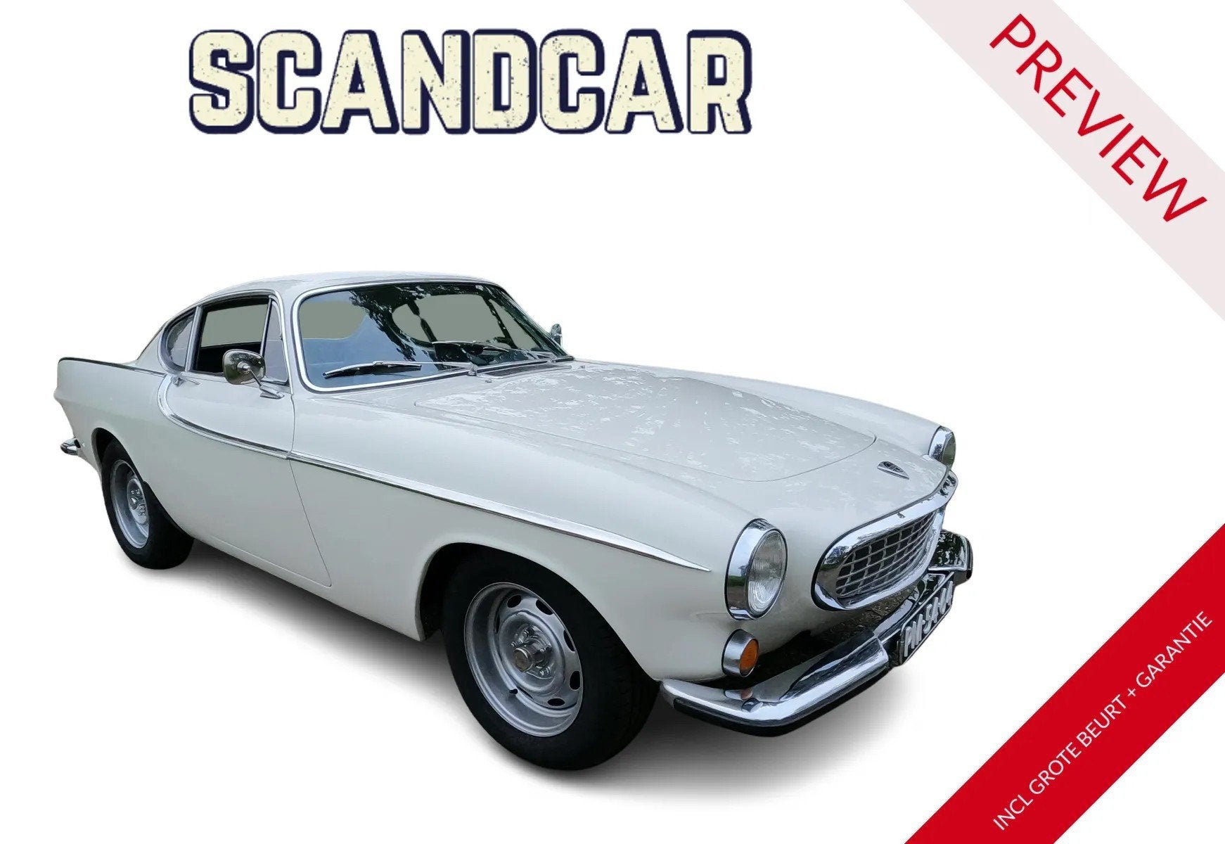 Volvo P1800 s, Auto's, Lederen bekleding, Gebruikt, 4 cilinders, 1081 kg