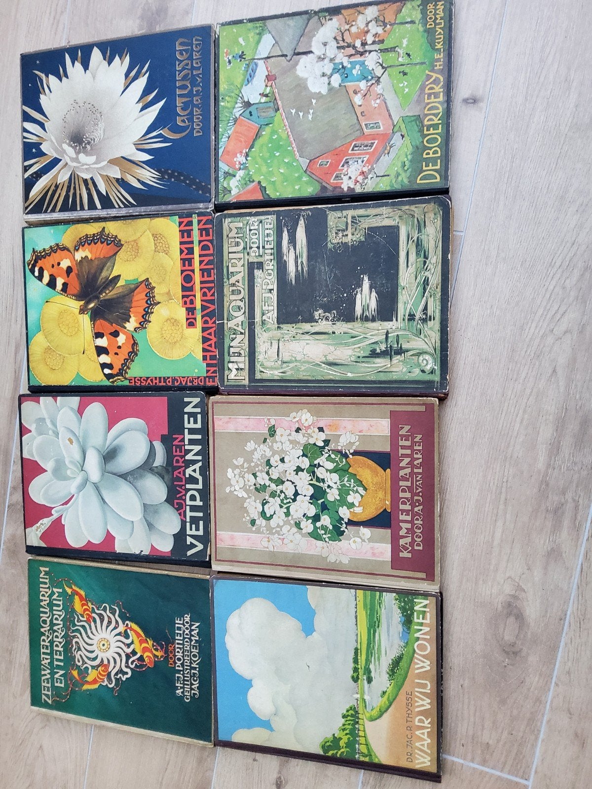 Verkade boeken en Bos Atlas, Antiek en Kunst, Ophalen