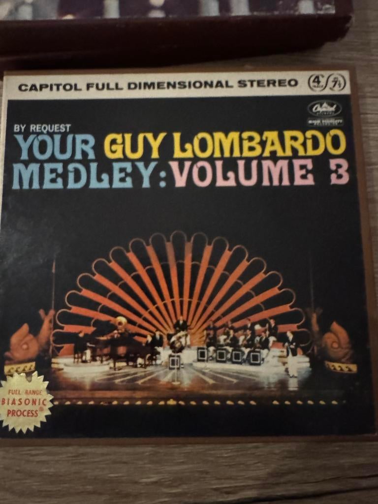 Reel to  reel tape By Request Your Guy Lombardo Medley: Vol3, Ophalen of Verzenden, Onderdeel