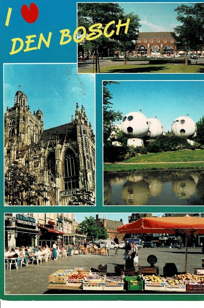 den Bosch, Ophalen of Verzenden, 1960 tot 1980, Gelopen, Noord-Brabant