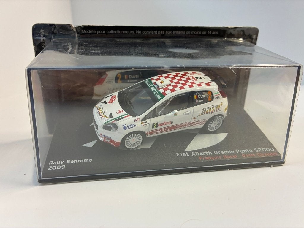 79737: Fiat Abarth Grande Punto S2000 - Duval/Giraudet - '09, Auto, Nieuw, Ophalen of Verzenden, Bachsatztstr. 54 D 72131 Ofterdingen, Germany