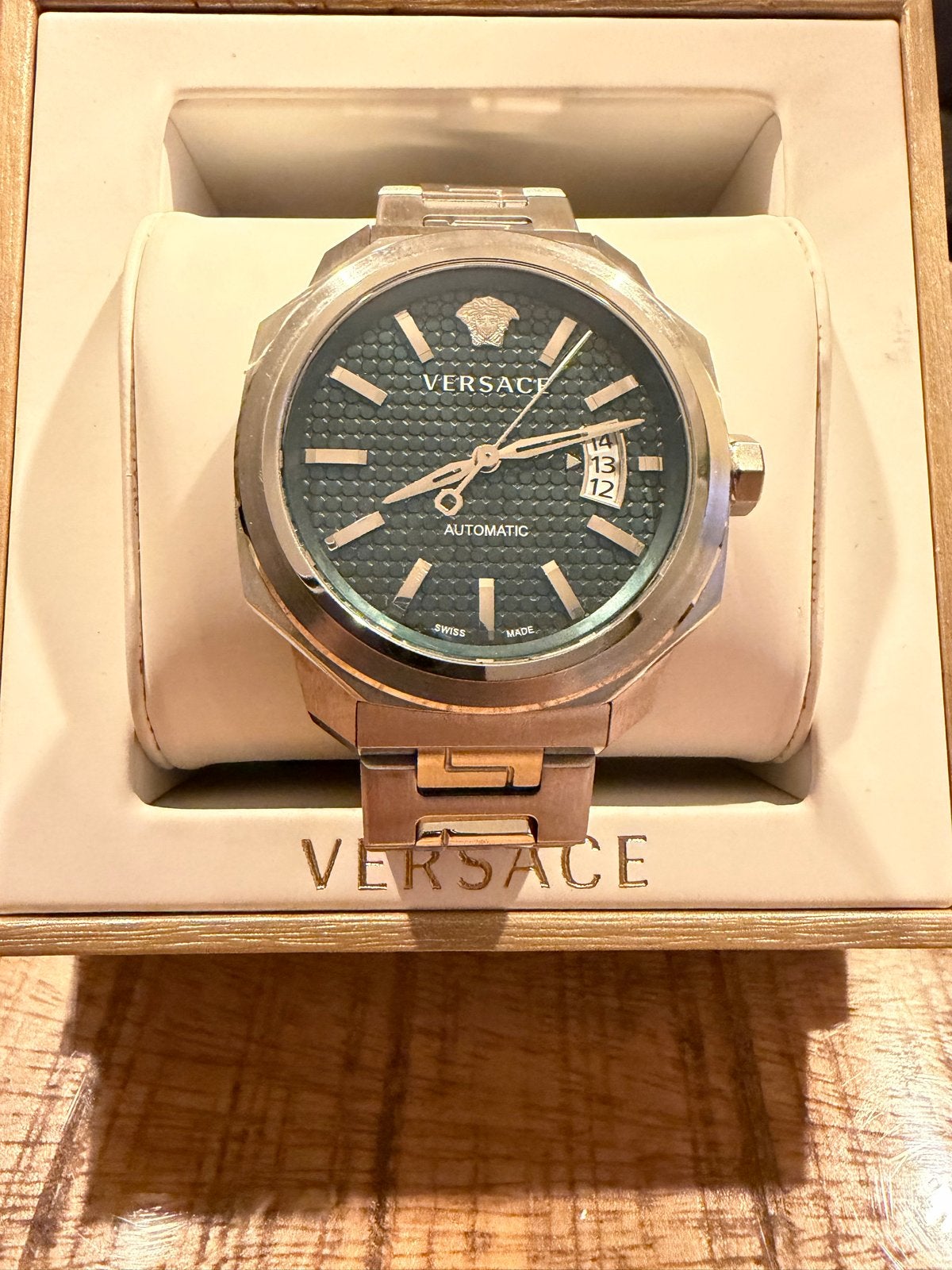 Versace Automatisch Horloge - Zo goed als nieuw, Overige merken, Staal, Polshorloge, Overige materialen