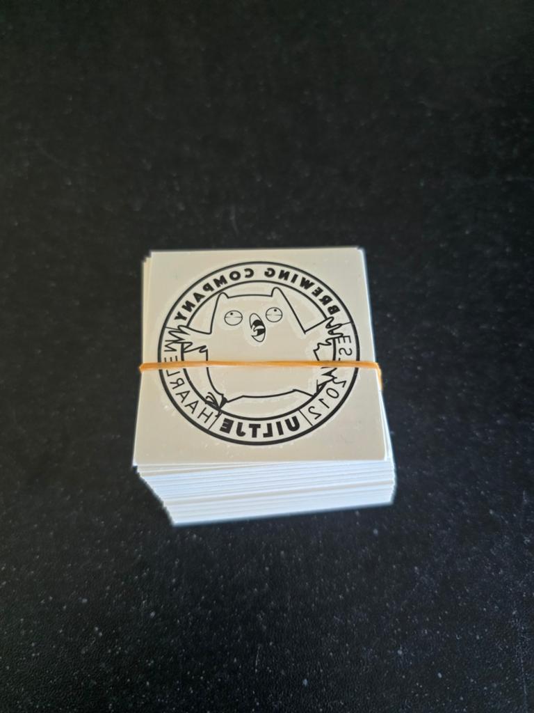 Stapel tattoo's van Uiltje 'Haarlemsche Bierbrouwerij', Ophalen of Verzenden, Nieuw