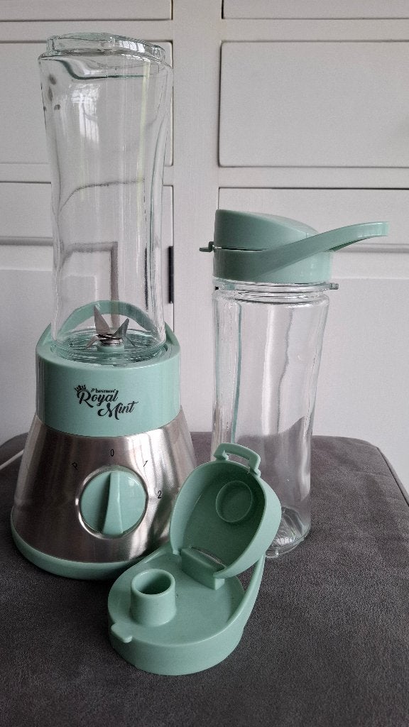 Bestron Smoothiemaker royal mint., Ophalen of Verzenden, Zo goed als nieuw, Blender