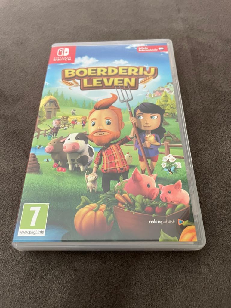 Boerderij Leven Nintendo Switch, 1 speler, Ophalen of Verzenden, Zo goed als nieuw, Vanaf 7 jaar