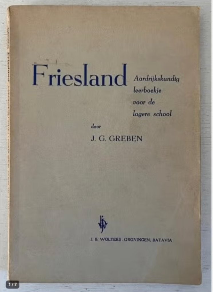 Friesland - J. G. Greben (1949), Boeken, Ophalen of Verzenden, Gelezen