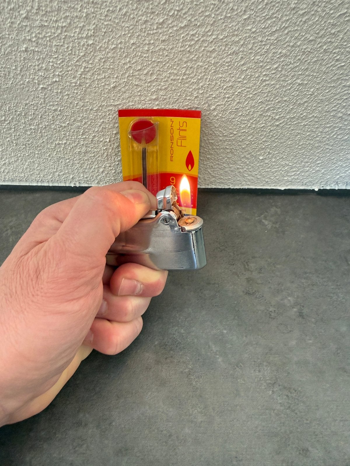Ronson Varaflame vintage aansteker, Verzamelen, Ophalen of Verzenden, Aansteker