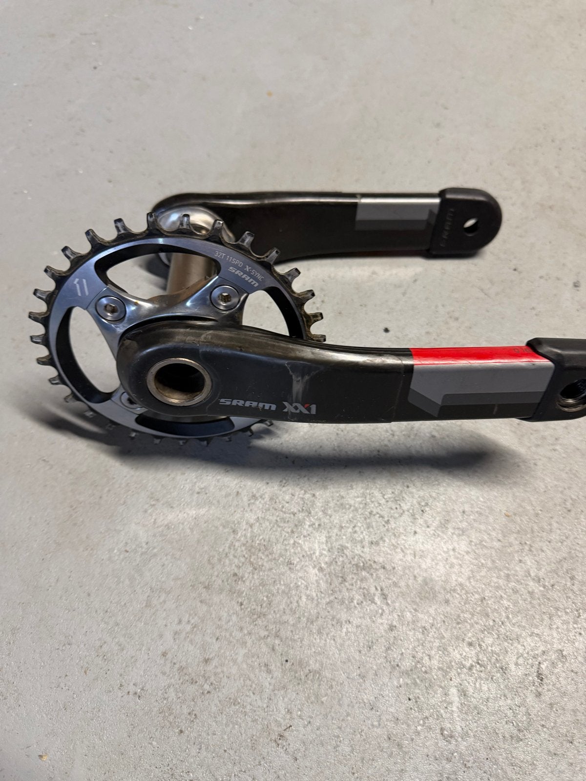 Sram XX1 Crankstel 32T 11 speed, Ophalen of Verzenden, Gebruikt, Mountainbike, Crankstel of Pedalen