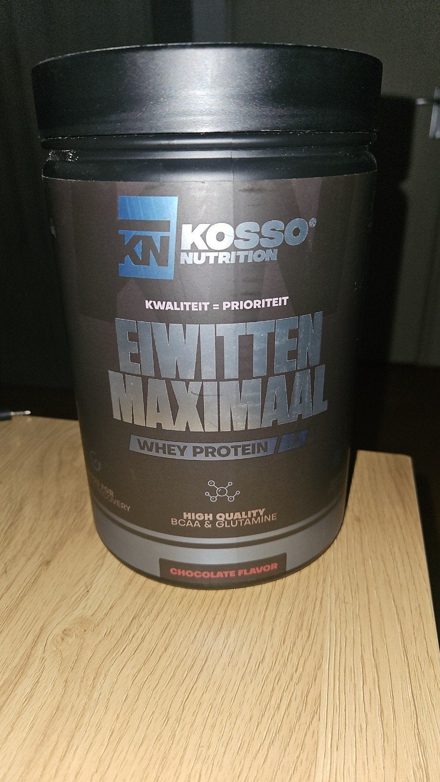 Eiwitpoeder chocola, Ophalen of Verzenden, Zo goed als nieuw, Poeder of Drank