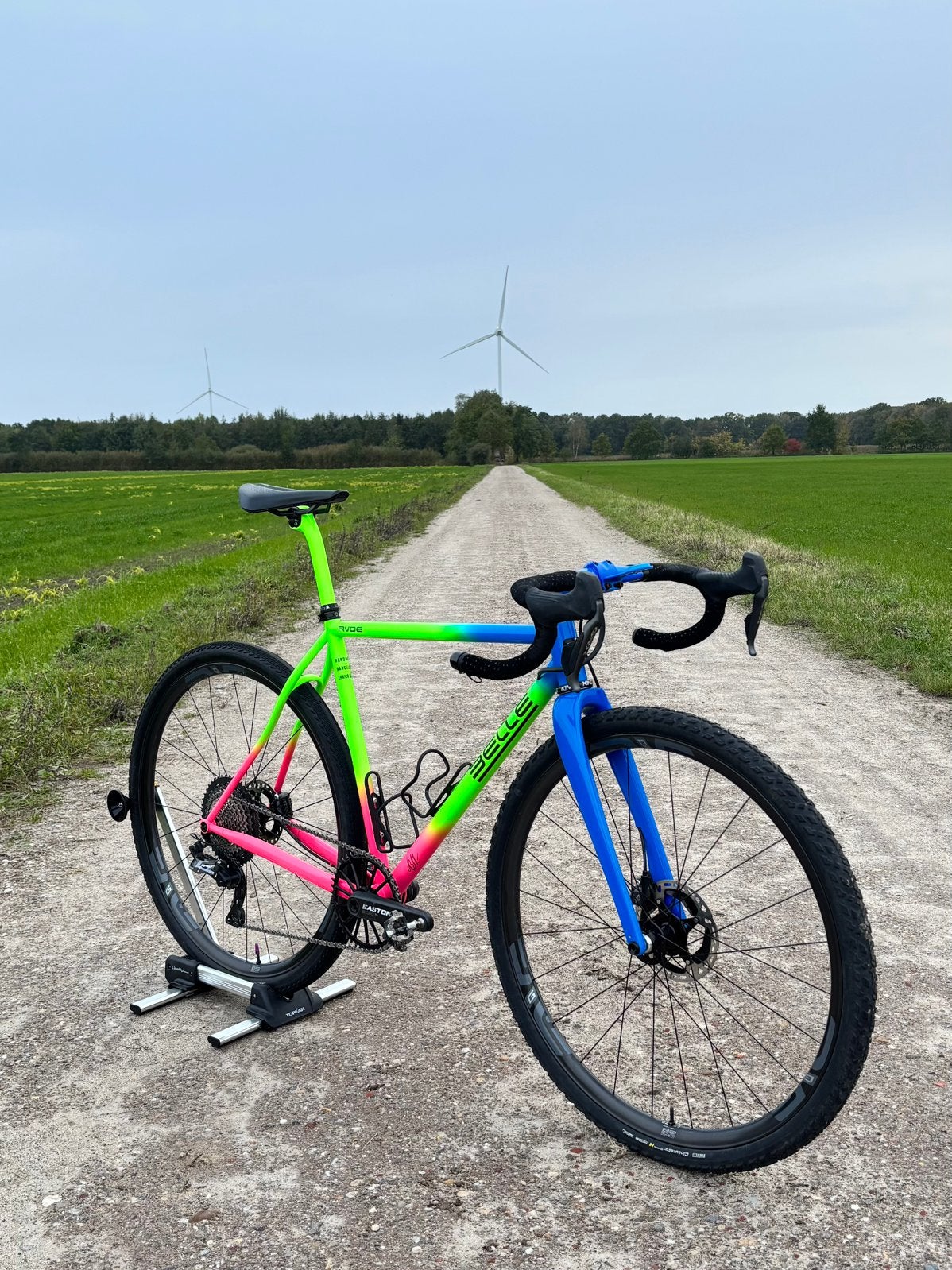 Belle Grar custom gravelbike, Fietsen en Brommers, 28 inch, Staal, Zo goed als nieuw, Meer dan 20 versnellingen