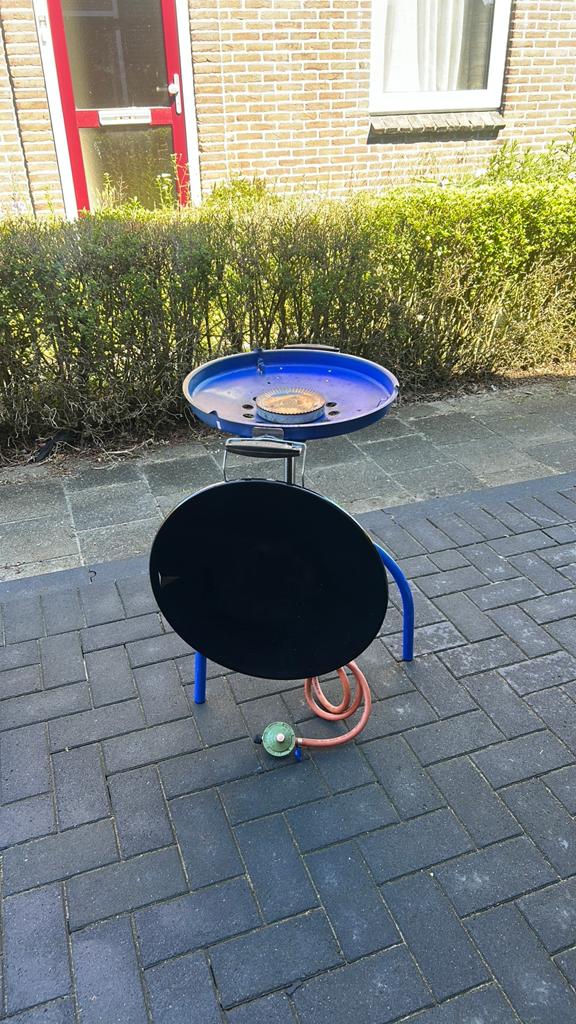 Cadac scottelbraai, Ophalen, Gebruikt