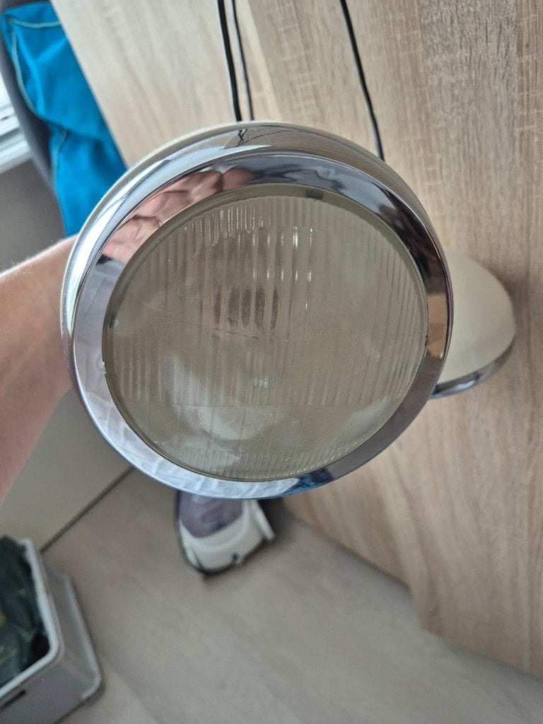 lamp, Ophalen of Verzenden, Gebruikt, Glas