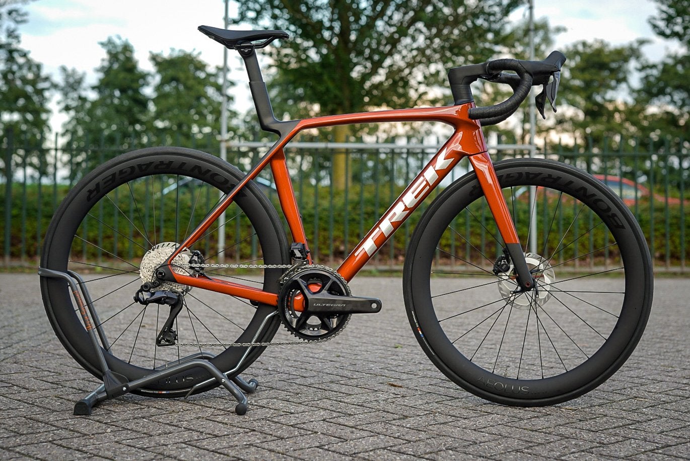 Trek Madone SL6 Shimano Ultegra di2 Bontrager, Fietsen en Brommers, Overige merken, 28 inch, Carbon, Ophalen of Verzenden