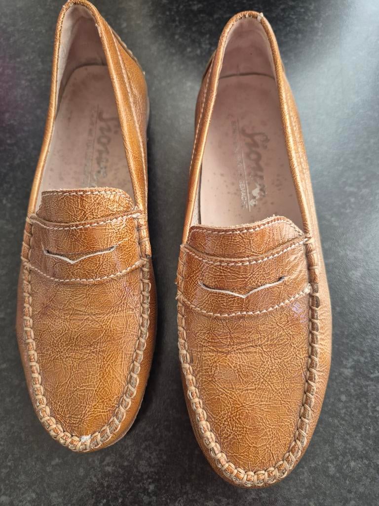 Sioux mocassins dames, bruin, maat 38.5, Kleding | Dames, Schoenen, Bruin, Sioux, Ophalen of Verzenden, Espadrilles of Moccasins