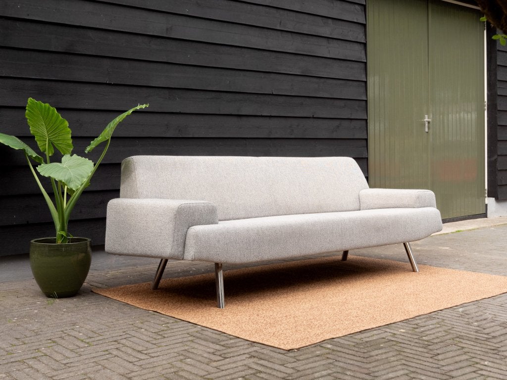 Havee Cloak Sky | 3,5 zits design bank | Grijs wol, Randweg 18  4104 AC, Culemborg, Hout, Havee, Driepersoons