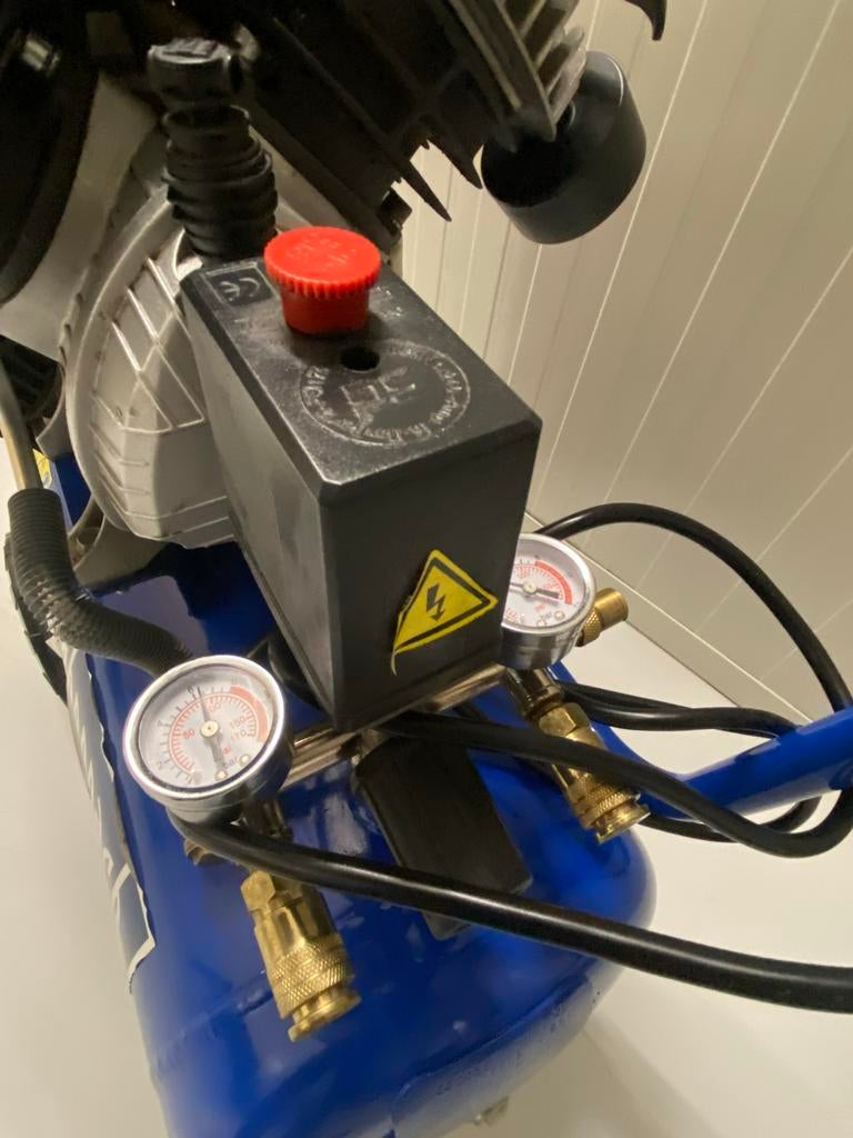 Scheppach HC52dc Compressor - Zo goed als nieuw, Doe-het-zelf en Verbouw, Compressors, Ophalen, 6 tot 10 bar, Zo goed als nieuw