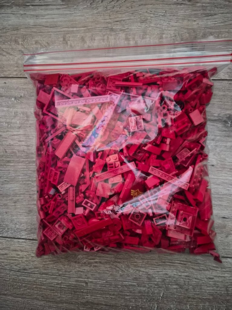 Lego rood 1 KG, Kinderen en Baby's, Speelgoed | Duplo en Lego, Ophalen of Verzenden, Gebruikt, Losse stenen, Lego