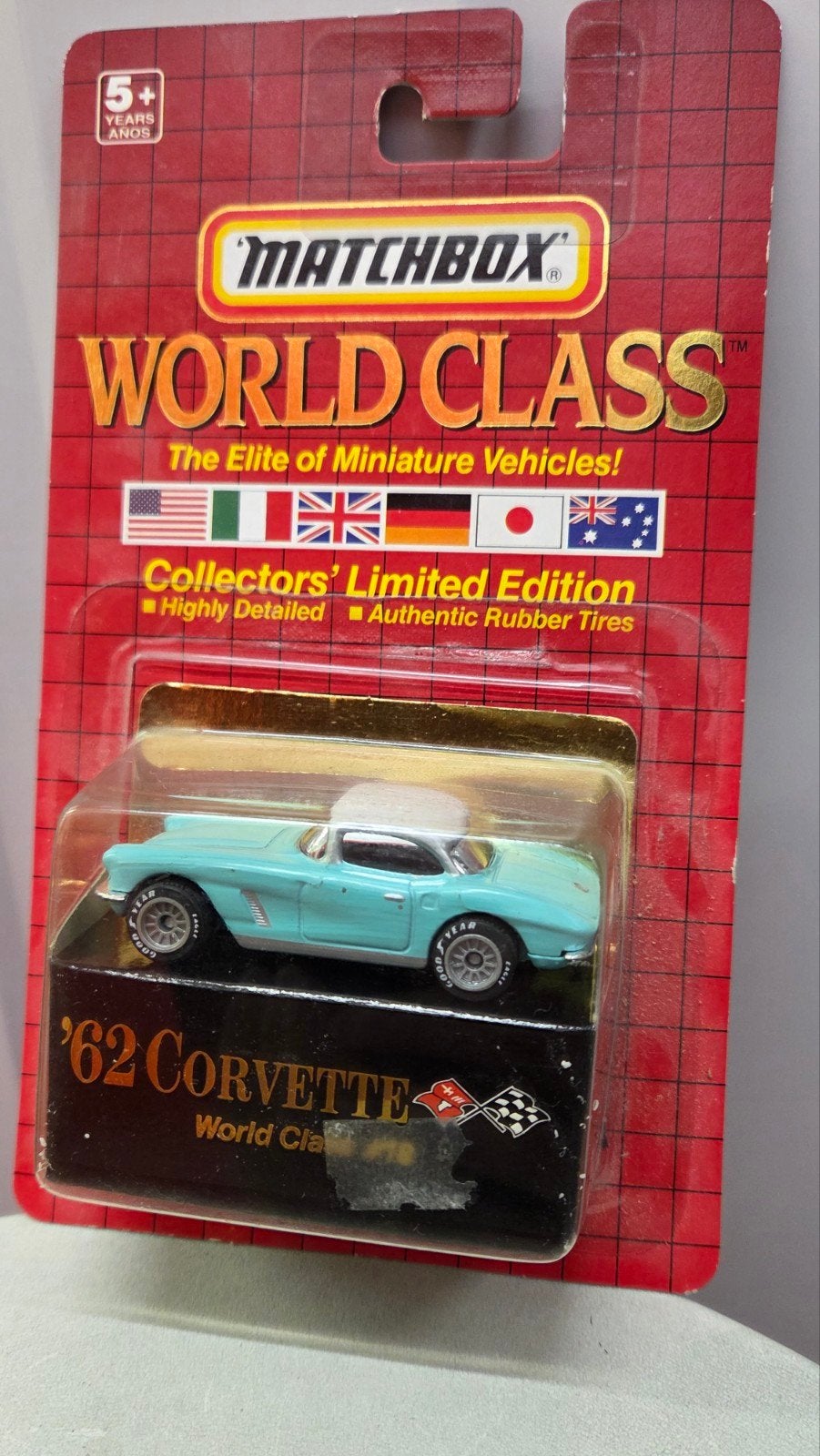 Matchbox World Class '62 Corvette Collectors' Limited Ed., Ophalen of Verzenden, Nieuw, Auto