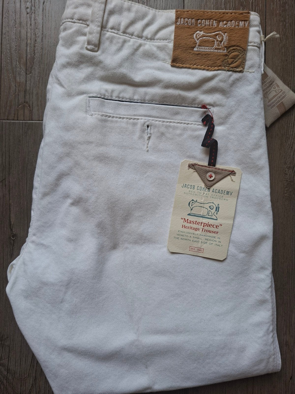 JACOB COHEN jeans-chino maat 33, Wit, Nieuw, Ophalen of Verzenden, Jacob Cohen