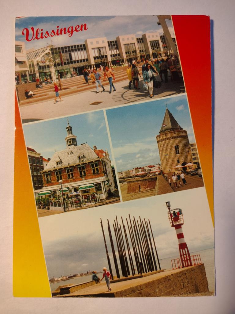 Vlissingen, Verzamelen, Ansichtkaarten | Nederland, Ophalen of Verzenden, 1940 tot 1960, Zeeland